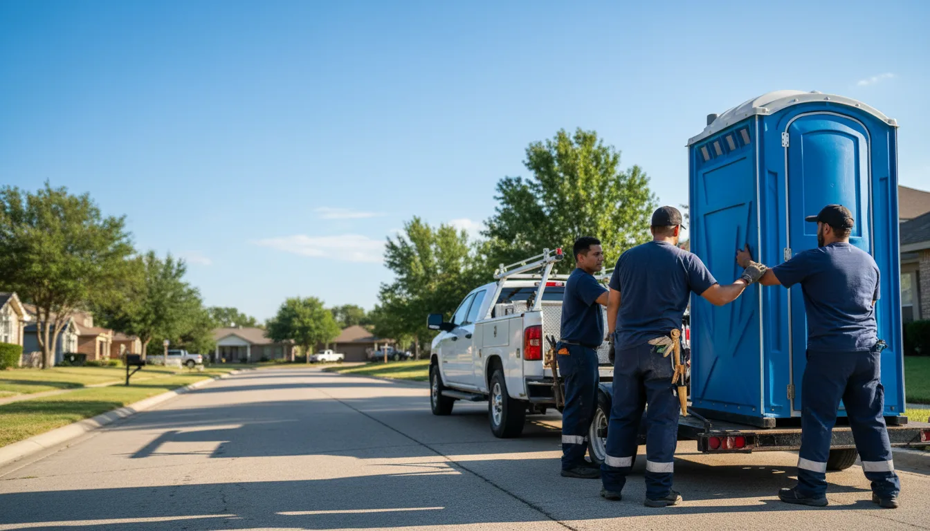 Portable Toilet Rental in Woodland, IL near me